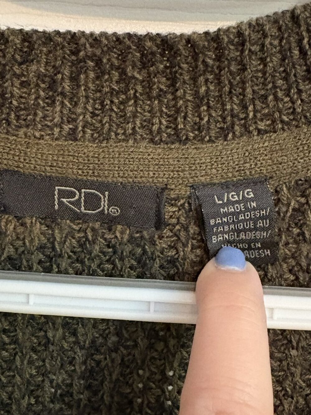 NWOT RDI Open Cardigan - Picture 5 of 5